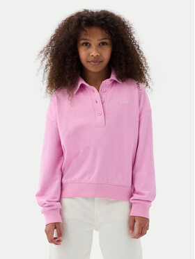 Gap Gap Majica dugih rukava 870969-02 Ružičasta Regular Fit