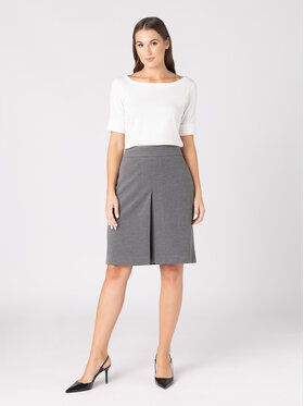 QUIOSQUE QUIOSQUE Spódnica QUIOSQUE 7VD001238 Biały Regular Fit