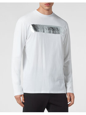 Plein Sport Plein Sport T-Shirt 14495 Biały Regular Fit