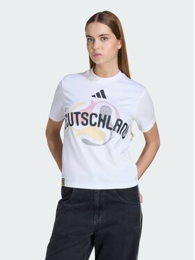 adidas adidas Koszulka techniczna 165812 Biały Regular Fit