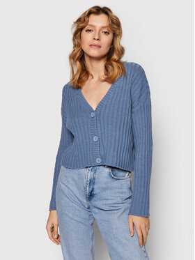 American Eagle American Eagle Pletena jopica 034-1340-9566 Modra Regular Fit