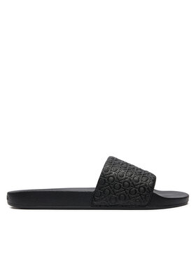 Calvin Klein Calvin Klein Natikače Pool Slide Mono HM0HM01517 Crna