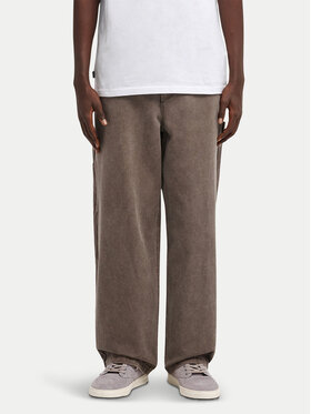 Element Element Hlače Big Carpenter Canvas ELYNP00201 Smeđa Relaxed Fit