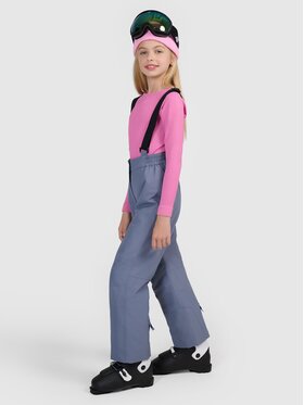 4F 4F Pantaloni da sci 4FJRAW25TFTRF1241-25S Grigio Regular Fit