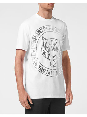 Plein Sport Plein Sport Tričko 2695 Biela Regular Fit