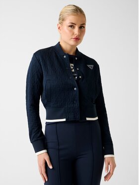 Guess Guess Kurtka bomber 160171 Niebieski Classic Fit