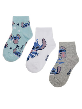 Disney Classics Disney Classics Șosete ACCCS-SS25-349DCLS(3-PACK) Alb