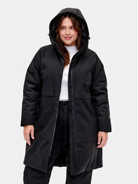 Zizzi Zizzi Geacă de iarnă CA52812B Negru Regular Fit