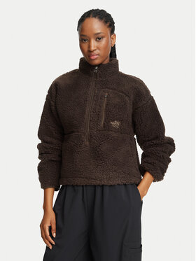 The North Face The North Face Polar Extreme Pile 2 NF0A8KQZ Brązowy ciemny Relaxed Fit