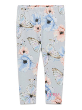 Guess Guess Legíny K6RB07 J1314 Světle modrá Slim Fit
