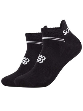 Skechers Skechers Skarpety Skechers 2PPK Mesh Ventilation Bamboo Socks Czarny