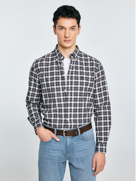 BIG STAR BIG STAR Koszula GIBBINEROS Czarny Basic Fit