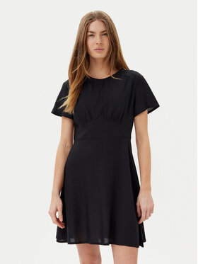 Volcom Volcom Kleid für den Alltag Surfpunk B1312418 Schwarz Regular Fit