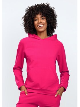 DKaren Sport DKaren Sport Bluza Seattle Czerwony Slim Fit