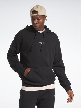 Reebok Reebok Majica dugih rukava Classics Small Vector Hoodie HS7149 Crna