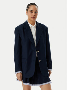 Tommy Jeans Tommy Jeans Σακάκι DW0DW22601 Σκούρο μπλε Boyfriend Fit