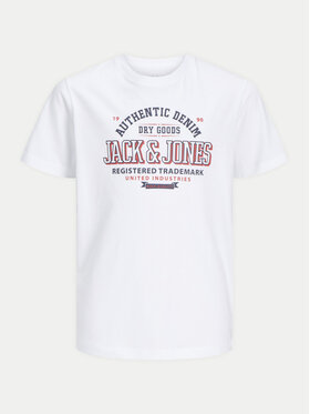 Jack&Jones Junior T-shirt Logo 12258876 Bijela Regular Fit