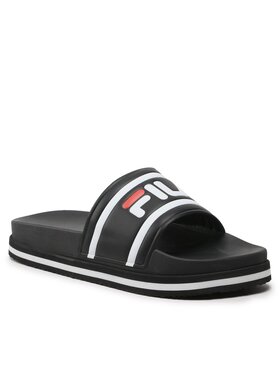 Fila Fila Klapki Morro Bay Zeppa Wmn FFW0048 Czarny