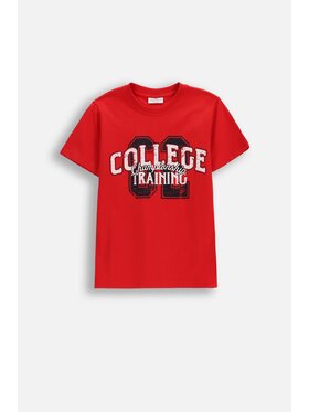 Coccodrillo Coccodrillo T-Shirt WC6143228VBA-009 Czerwony Regular Fit