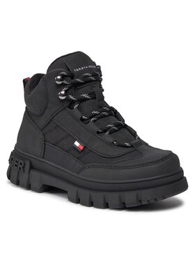 Tommy Hilfiger Tommy Hilfiger Trzewiki T3B5-33158-0316 M Czarny