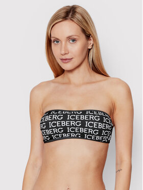 Iceberg Iceberg Bikini-Oberteil ICE2WTP11 Schwarz