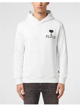 PHILIPP PLEIN PHILIPP PLEIN Bluza 31621 Biały Regular Fit