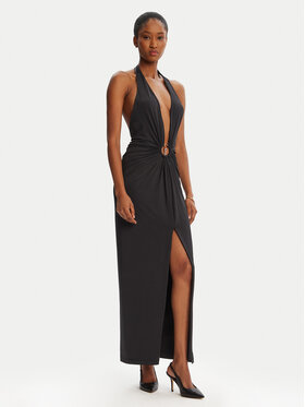 BARDOT BARDOT Sukienka koktajlowa Alma Plunging 59914DB Czarny Regular Fit