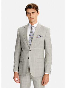 Pako Lorente Pako Lorente Marynarka P26SP-3G-026 Szary Slim Fit