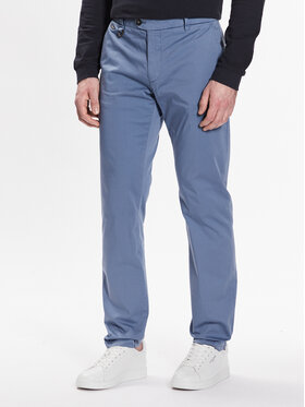 Aeronautica Militare Aeronautica Militare Spodnie materiałowe 231PA1479CT2946 Niebieski Regular Fit