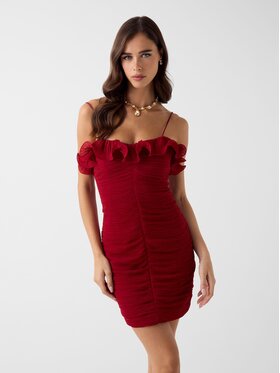 Guess Guess Vestito da giorno 180339 Rosso Classic Fit