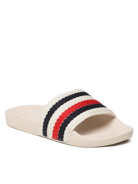 Tommy Hilfiger Tommy Hilfiger Чехли Essential Pool Slide FW0FW07151 Екрю