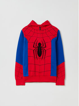 OVS OVS Bluza SPIDER-MAN 1706160 Czerwony Regular Fit