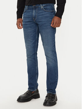 Guess Guess Дънки Finnley M4YAS2 D5DD1 Тъмносин Slim Fit