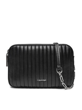 Calvin Klein Calvin Klein Torebka Mini Line Quilt Camera Bag K60K613078 Czarny