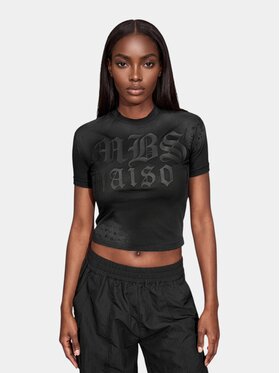 MADE BY SOCIETY MADE BY SOCIETY T-Shirt SINGULARITY - T27361 Czarny Basic Fit