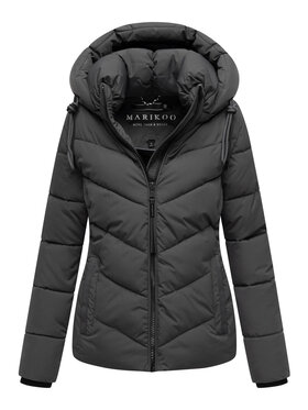 Marikoo Marikoo Kurtka zimowa Sahnemausii Szary Regular Fit