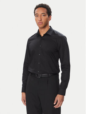 HUGO HUGO Koszula Kenno 50570294 Czarny Slim Fit