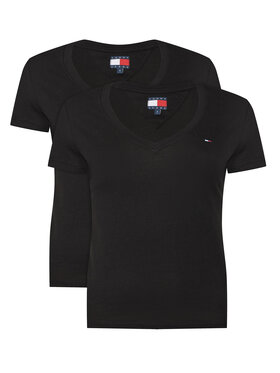Tommy Jeans Tommy Jeans Set di 2 T-shirt DW0DW21367 Nero Slim Fit