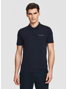 Pako Lorente Pako Lorente Polo P26SF-TX-006 Granatowy Classic Fit