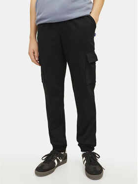 Jack&Jones Junior Jack&Jones Junior Donji dio trenerke Gordon 12254214 Crna Slim Fit