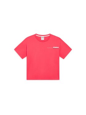 Diadora Diadora T-Shirt DIADORA L. T-SHIRT SS II ESS. SPORTS Różowy Regular Fit