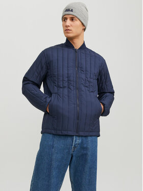 Jack&Jones Jack&Jones Vatovaná bunda City 12237729 Tmavomodrá Regular Fit