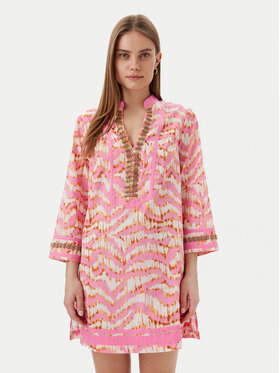 LOLA CASADEMUNT LOLA CASADEMUNT Лятна рокля LS2516068 Розов Regular Fit