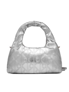 Calvin Klein Calvin Klein Handtasche Puffy Aop Mini Bag With Strap LV04F3444G Silberfarben