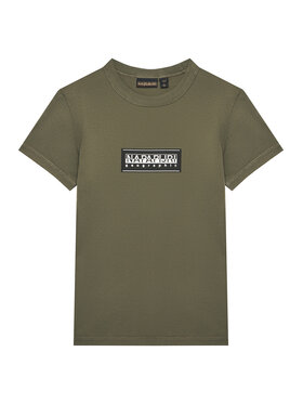 Napapijri Napapijri Тишърт S-Chamois NP0A4HYL M Зелен Regular Fit
