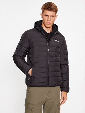 Fila Fila Μπουφάν μεταβατικό FAM0456 Μαύρο Regular Fit