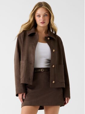 Guess Guess Kurtka przejściowa 183553 Brązowy Classic Fit