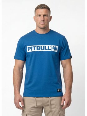 PITBULL PITBULL T-Shirt HILLTOP Niebieski Regular Fit