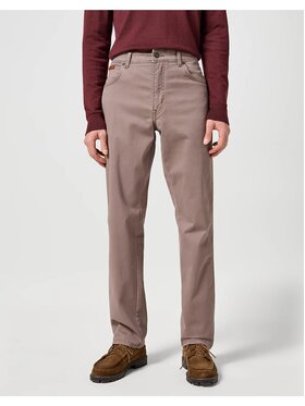 Wrangler Wrangler Spodnie materiałowe TEXAS Szary Regular Fit