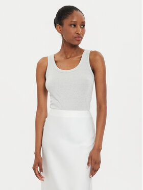 ViCOLO ViCOLO Top UB0009 Srebrna Regular Fit